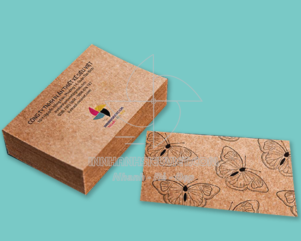 Mẫu name card (card visit) đơn giản