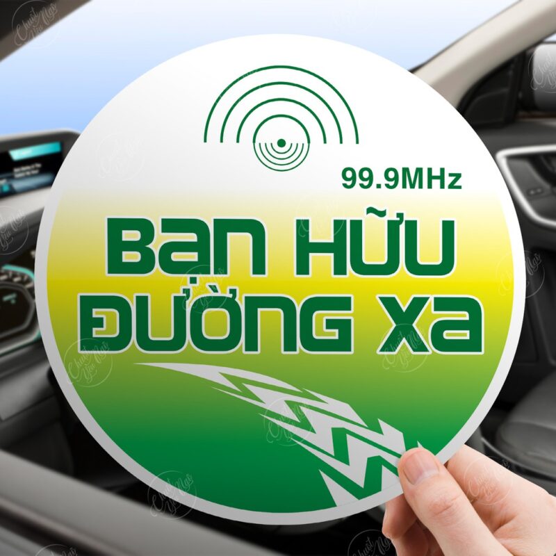 logo dán xe