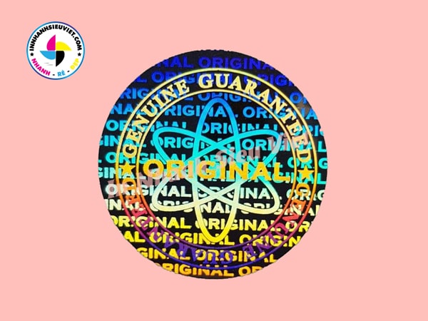 In Nhanh Phan Khôi chuyên in tem vỡ, decal hologram, tem ngũ sắc, tem 7 màu.