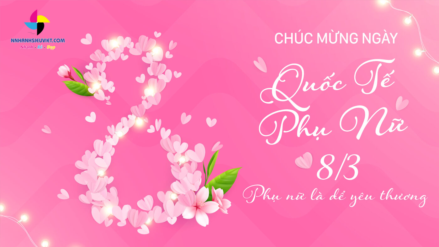 Banner thiệp chúc mời 8/3