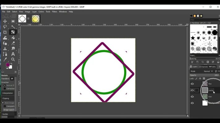 Hướng dẫn tạo logo bằng phần mềm GIMP