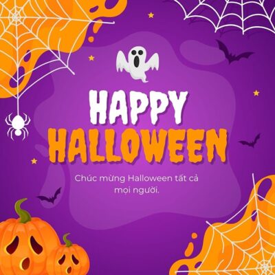 Hướng dẫn làm thiệp mời Halloween