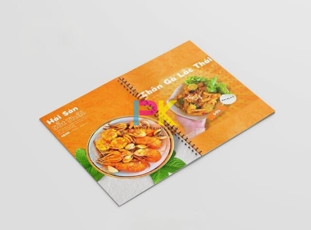 In menu nhựa 11 Menu nhựa đóng lò so