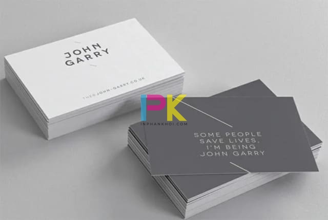 In card visit giá rẻ 16 Mẫu in card visit giá rẻ thiết kế tinh giản thu hút