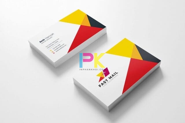 In card visit giá rẻ 13 In card visit giá rẻ tại Xưởng In Phan Khôi