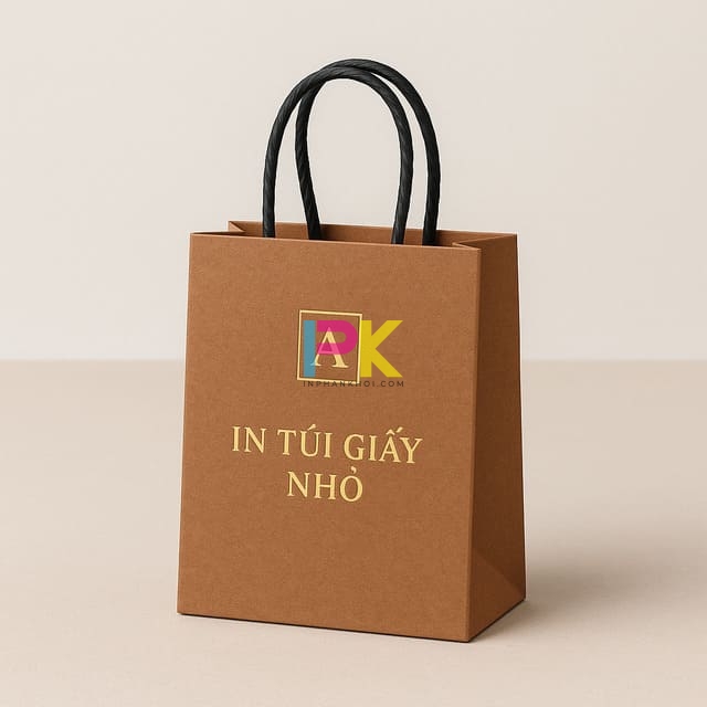 In Túi Giấy Nhỏ 11 Túi Giấy Kraft Nhỏ