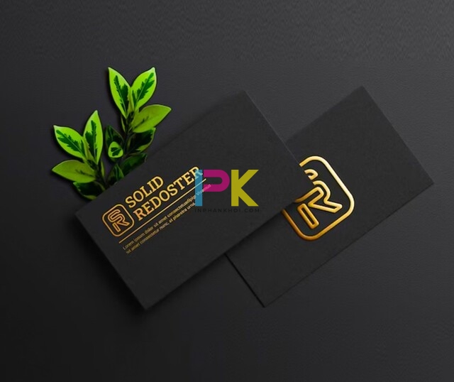 Kích thước chuẩn khi in card visit ép kim