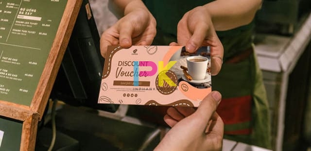 In voucher quà tặng 9 Khách hàng sử dụng voucher quà tặng trong chương trình khuyến mãi