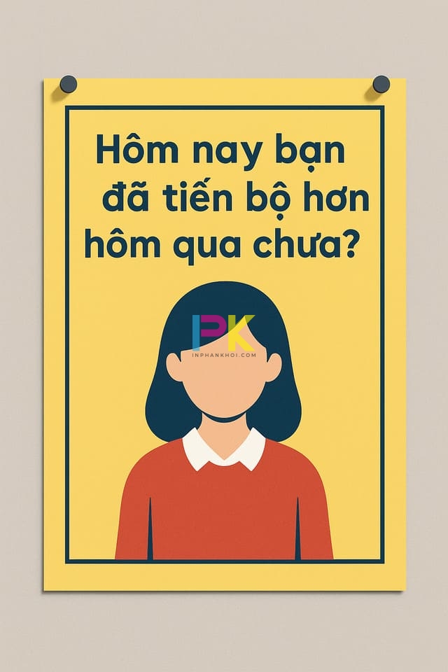 Gợi ý các mẫu poster đẹp cho sự kiện học đường 2025 9 Poster học đường truyền cảm hứng với câu quote ngắn và hình ảnh tối giản