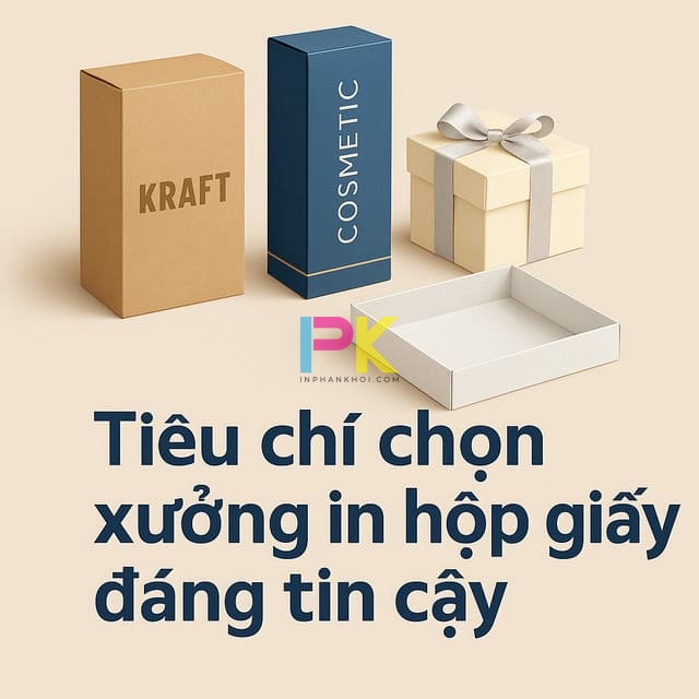 Top 9 xưởng in hộp giấy uy tín tại TP.HCM bạn nên biết 2 Những tiêu chí đánh giá xưởng in hộp giấy uy tín