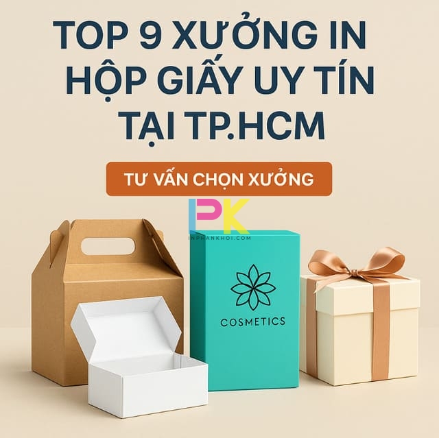 Top 9 xưởng in hộp giấy uy tín tại TP.HCM bạn nên biết 3 Top 9 xưởng in hộp giấy uy tín tại TP.HCM