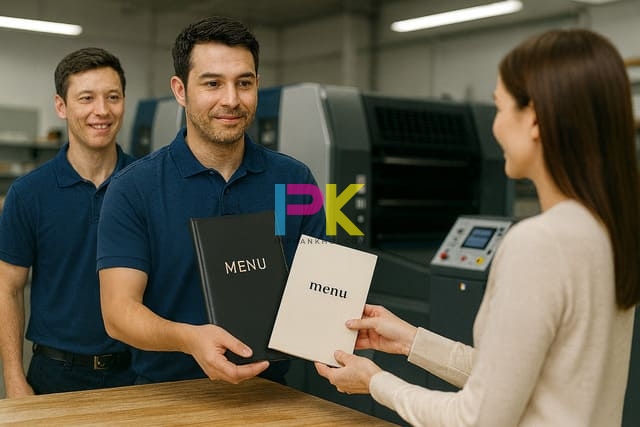 Mẫu menu nhà hàng đẹp: Ý tưởng thiết kế & gợi ý chất liệu phù hợp 7 In menu nhà hàng đẹp tại TP.HCM – Xưởng In Phan Khôi