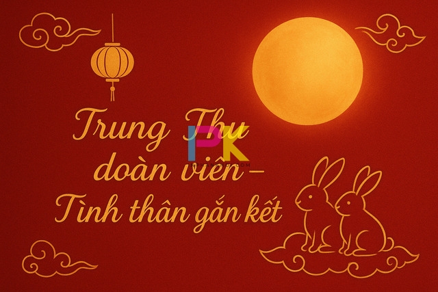 Lời chúc trung thu ý nghĩa in trên thiệp sang trọng