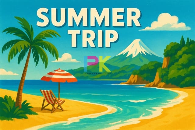 Mẫu poster du lịch đẹp và ấn tượng cho quảng bá tour
