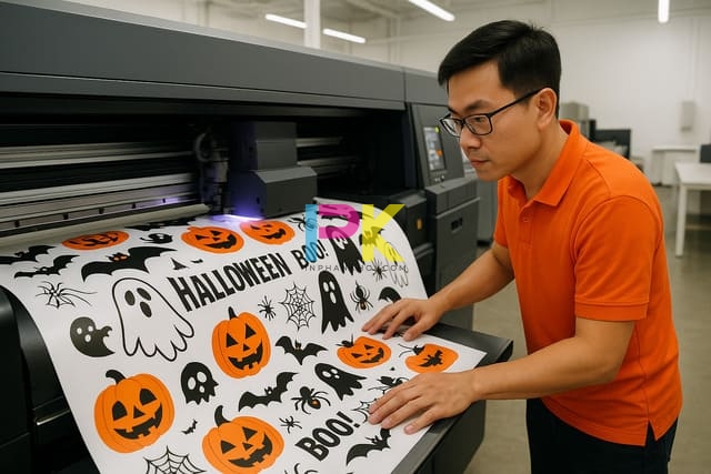 Mẫu decal Halloween 2025 – Ý tưởng trang trí cửa kính nổi bật & tiết kiệm 9 In decal Halloween tại TP.HCM – xưởng in Phan Khôi in kỹ thuật số sắc nét