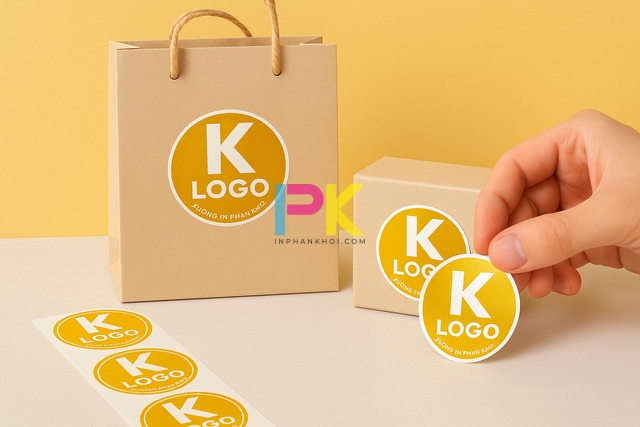 Hướng dẫn chi tiết cách thiết kế logo đẹp, chuyên nghiệp và dễ in ấn 8 In logo lên sản phẩm thương hiệu decal túi giấy hộp giấy in phan khoi