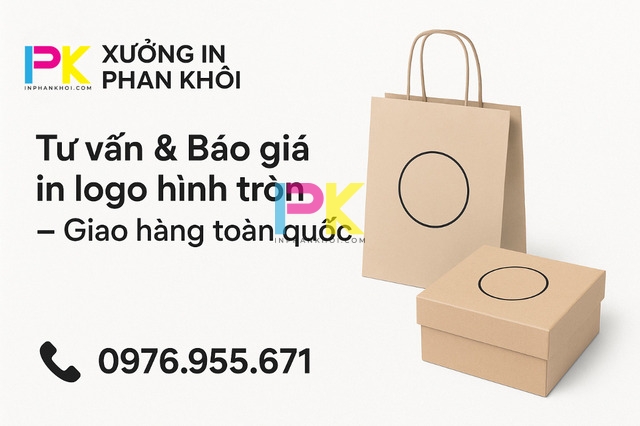 50+ Mẫu logo hình tròn đẹp, hiện đại và ấn tượng chuẩn thương hiệu 9 Liên hệ Xưởng In Phan Khôi – Dịch vụ in logo hình tròn chuyên nghiệp tại TP.HCM