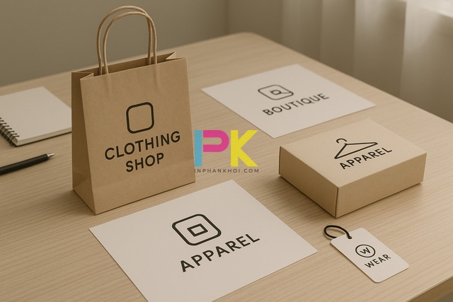 Top 99+ Logo shop quần áo thời trang đẹp phù hợp cho từng loại cửa hàng 2 Mẫu logo shop quần áo đẹp – thiết kế tối giản và dễ in ấn trên túi giấy