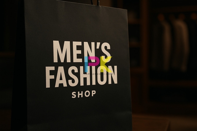 Top 99+ Logo shop quần áo thời trang đẹp phù hợp cho từng loại cửa hàng 3 Logo thời trang nam – phong cách tối giản, tone đen trắng, font chữ đậm