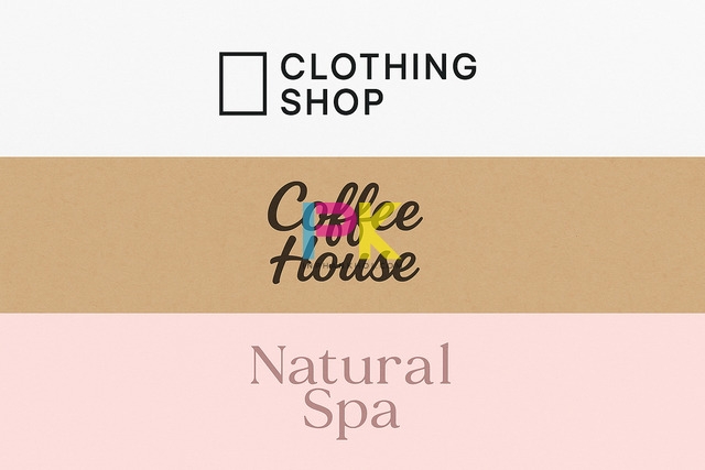 50+ Mẫu logo chữ đẹp giúp thương hiệu chuyên nghiệp và nổi bật 6 Mẫu logo chữ đẹp cho shop quần áo, spa, quán cà phê