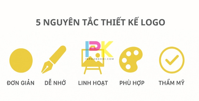 Hướng dẫn chi tiết cách thiết kế logo đẹp, chuyên nghiệp và dễ in ấn 3 Nguyên tắc thiết kế logo đơn giản dễ nhớ linh hoạt phù hợp thương hiệu
