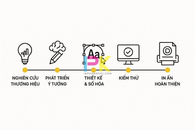 Hướng dẫn chi tiết cách thiết kế logo đẹp, chuyên nghiệp và dễ in ấn 4 Quy trình thiết kế logo chuyên nghiệp 5 bước từ ý tưởng đến in ấn