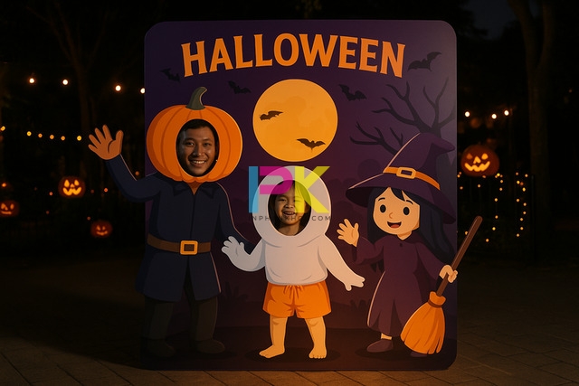 Mẫu Standee Halloween đẹp & ấn tượng 2025 tại Xưởng In Phan Khôi 5 Standee halloween 3d khoét mặt chụp ảnh tại sự kiện