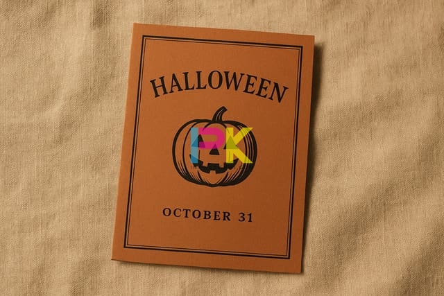 Bộ sưu tập mẫu thiệp Halloween đẹp, độc & dễ in ấn cho mùa lễ hội 2025 6 Mẫu thiệp mời Halloween cho sự kiện công ty, thiết kế sang trọng, in logo thương hiệu.