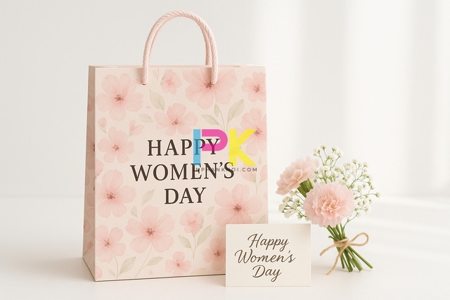 Mẫu túi quà tặng 20/10 đẹp – In theo yêu cầu, giao nhanh tại TP.HCM 7 Túi quà tặng 20/10 họa tiết hoa pastel tặng mẹ và cô giáo