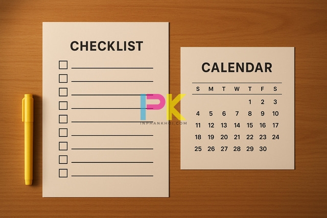 Download bộ số lịch 2026 vector (AI, PDF) dùng cho thiết kế lịch Tết 4 Checklist 7 bước giúp hạn chế lỗi khi gửi file lịch 2026 đi in.