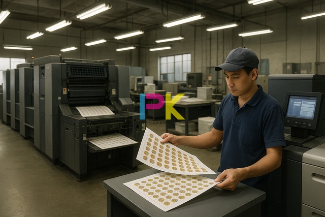 Mẫu tem dán quà Tết Bính Ngọ đẹp: Gợi ý thiết kế & cách in chuẩn 7 Công nghệ in tem Tết hiện đại – offset & kỹ thuật số sắc nét.