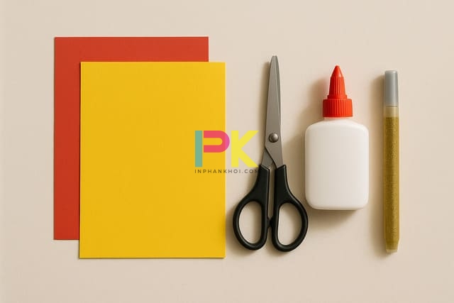 Cách làm thiệp chúc mừng năm mới đẹp, đơn giản và dễ in lại khi cần 3 Dụng cụ cơ bản để bắt đầu làm thiệp năm mới.