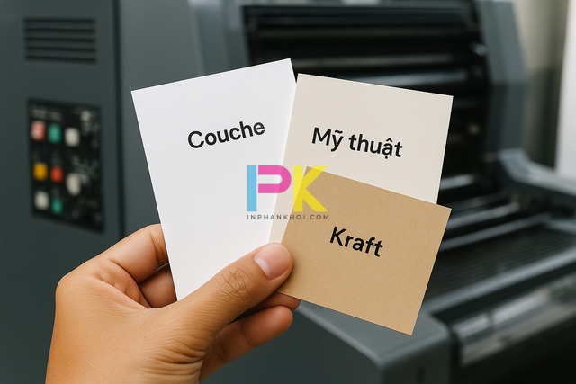 In thiệp sinh nhật giấy Couche và giấy Mỹ thuật tại Xưởng In Phan Khôi