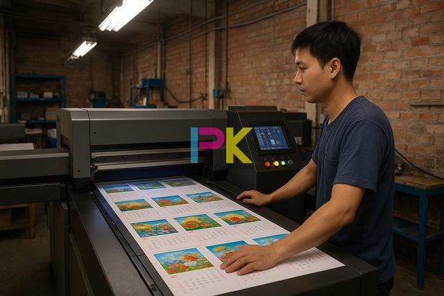 Xưởng In Phan Khôi nhận file Excel và in lịch Tết nhanh – đúng màu.