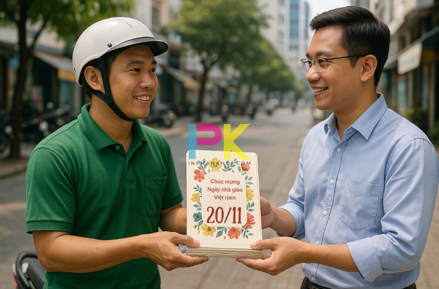 Dịch vụ in thiệp chúc mừng 20/11 nhanh tại TP.HCM – Xưởng In Phan Khôi giao tận nơi