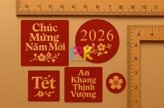 Kích thước phổ biến giúp ước tính giá in nhanh.