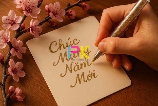 Cách làm thiệp chúc mừng năm mới đẹp, đơn giản và dễ in lại khi cần 17 Lời chúc viết tay giúp thiệp thêm cảm xúc.