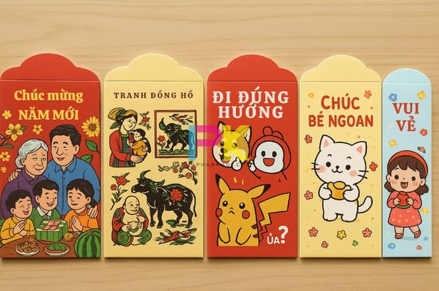 Bộ sưu tập mẫu theo chủ đề – dễ chọn theo người nhận.