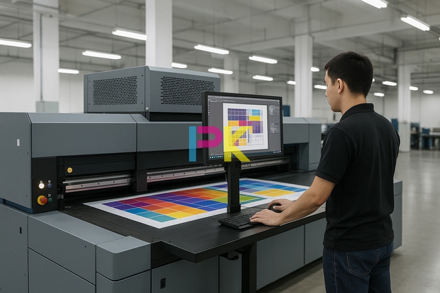 40+ Mẫu tem chúc mừng năm mới 2026 đẹp, in nhanh, bền màu 8 Quy trình in tem Tết: từ kiểm file → in → bế demi.