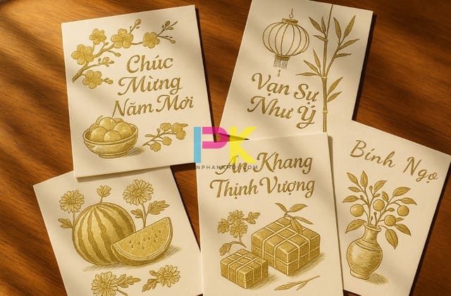 Mẫu thiệp chúc mừng năm mới đẹp cho đối tác, khách hàng 2 Thiệp Tết giúp doanh nghiệp tạo ấn tượng chuyên nghiệp hơn.