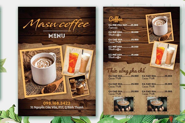 mau menu cafe dep 1