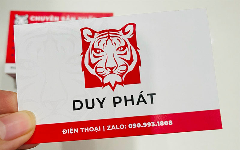 Danh thiếp bằng giấy Bristol Nhật