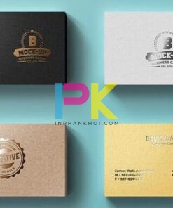 Giấy mỹ thuật phổ biến dùng để in card visit