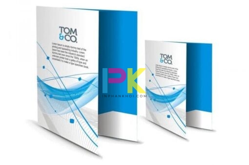 Mẫu folder bìa cứng