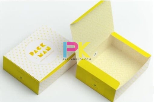 Mẫu hộp giấy đựng bánh ngọt