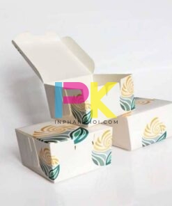 Mẫu hộp giấy đựng bánh bao sang trọng