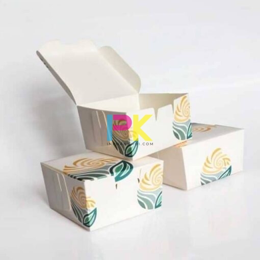 Mẫu hộp giấy đựng bánh bao sang trọng