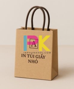 In Túi Giấy Nhỏ - Xưởng In Phan Khôi