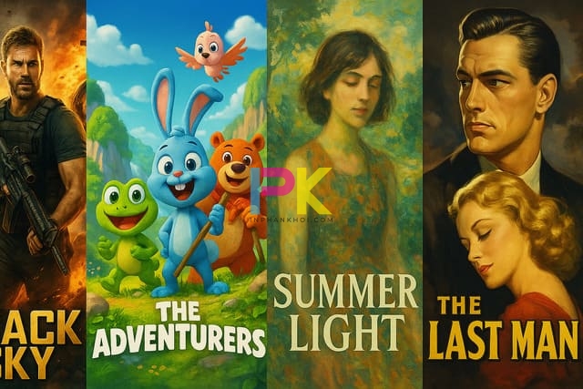 Các loại poster phim – chiếu rạp, hoạt hình, indie, kinh điển