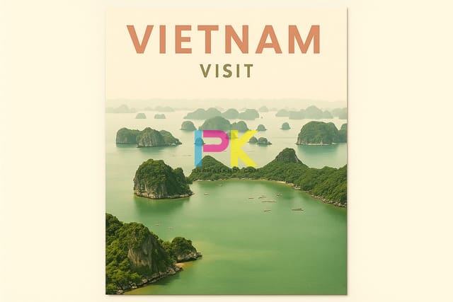 Xu hướng thiết kế poster du lịch tối giản và hiện đại